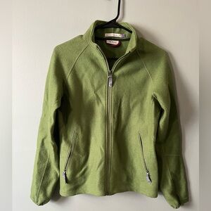 Ibex Austrian Wool Jacket — Small — Spring Green